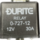 Durite Mini Relay Make/Break 12v 30 AMP