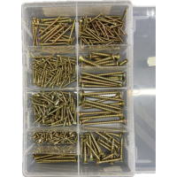 Assorted Box CSK PZD Screws M3-M6 (Box 355) Assorted Box CSK PZD Screws M3-M6 (Box 355)
