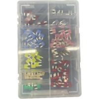Assorted Box Mini Blade Fuses. Sizes 2 - 30 AMP Assorted Box Mini Blade Fuses. Sizes 2 - 30 AMP