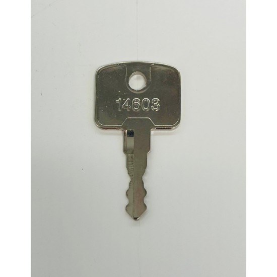 Key, Replacement for Bomag, Bobcat, Volvo, JCB, Terex and Hydreama.