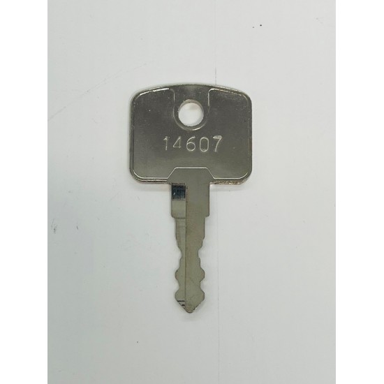 Key, Replacement for JCB, Manitou, Bomag, New Holland & Volvo