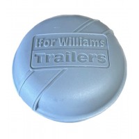 Ifor Williams Type 76.5mm Grey Plastic Grease Cap 