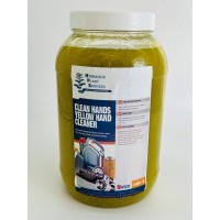 4 Litre Heavy Duty Lemon Gel Hand Cleaner Removes Grease & Heavy Soiling