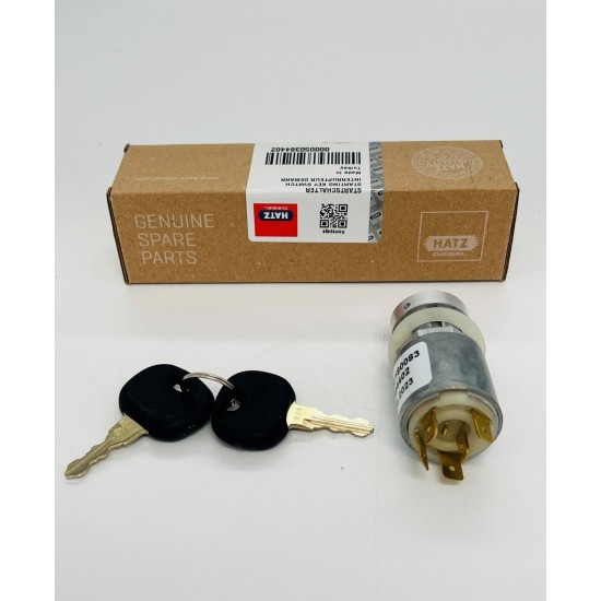 Switch Ignition, Genuine Hatz  Replaces 50384401