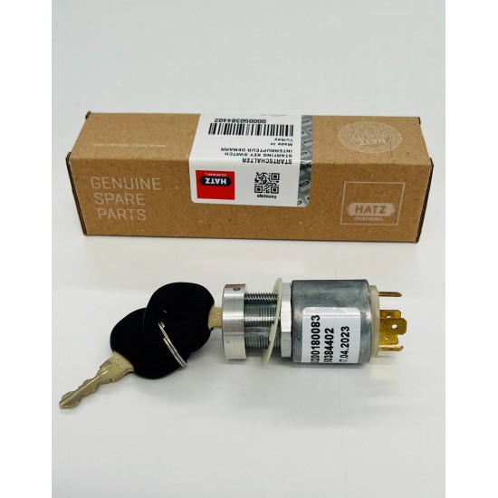 Switch Ignition, Genuine Hatz  Replaces 50384401