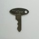 Key, Replacement for Thwaites, Massey Furgusson, Fits Ignition switch T14326