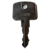 Key Ignition Genuine Benford Terex Mecalac 8000-4490K Key Ignition Genuine Benford Terex Mecalac 8000-4490K