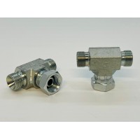 3/8" BSP Male/Male/Female Tee piece 3/8" BSP Male/Male/Female Tee piece