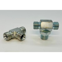 1/2" BSP Male/Male/Male Tee Piece  1/2" BSP Male/Male/Male Tee Piece