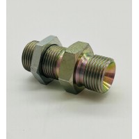 Bulkhead Adaptor 5/8" x 5/8" BSP Male/Male with Lock nut Bulkhead Adaptor 5/8" x 5/8" BSP Male/Male with Lock nut