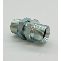 Bulkhead Adaptor 3/4" x 3/4" BSP Male/Male with Lock nut Bulkhead Adaptor 3/4" x 3/4" BSP Male/Male with Lock nut