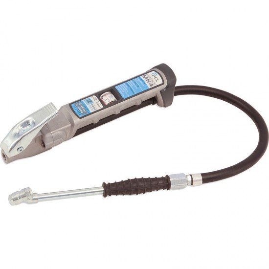 PCL AIRFORCE MK4 Tyre Inflator, 0.53m Hose, Twin Hold-on Connector