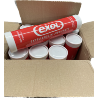 Exol Red Multi-Purpose Long Life Grease Lithium Complex 400g TEP2 (Box of 12) Exol Red Multi-Purpose Long Life Grease Lithium Complex 400g TEP2 (Box of 12)