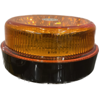 Amber Single Point LED Low Profile Beacon Amber Single Point LED Low Profile Beacon