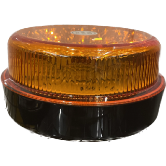 Amber Single Point LED Low Profile Beacon