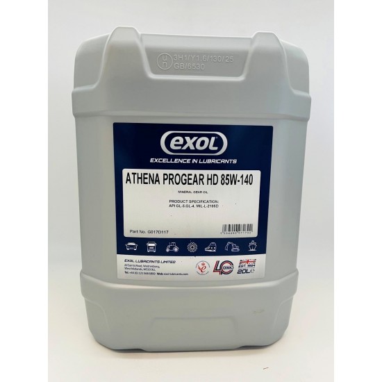 EP 85W-140 GL5 Gear Oil 20 Litres