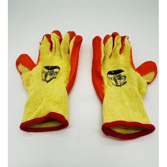 Shield GH300 High Grip Crinkle Latex Palm Coated (Pack of 12 Pairs) Size Large