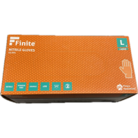 GL201 Finite Orange Grip Nitrile Gloves LARGE (Box 90) GL201 Finite Orange Grip Nitrile Gloves LARGE (Box 90)