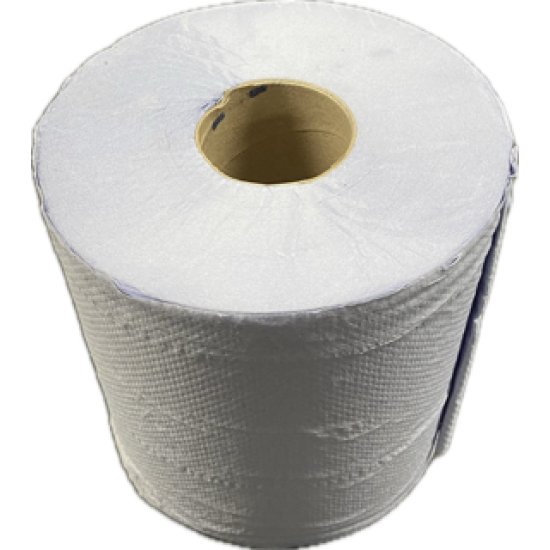 2 Ply Blue Centre Feed Roll (Single Roll) 150 Meters long.