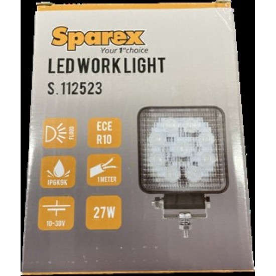 LED Work Light 2500 Lumens Digger Dumper Roller