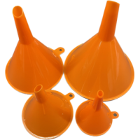 Funnel Set Of 4 - 2", 3", 3 3/4", 4 1/2" Diameters Funnel Set Of 4 - 2", 3", 3 3/4", 4 1/2" Diameters