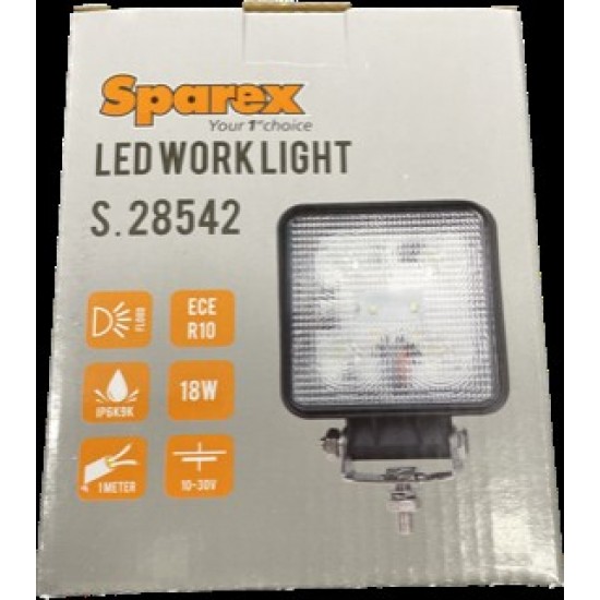 LED Work Light 1800 Lumens Digger Dumper Roller