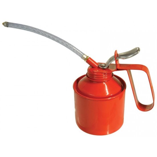 Oil Can with Flexible and Rigid Tubes.