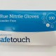Blue Nitrile Gloves 100 Per Box - Size Large