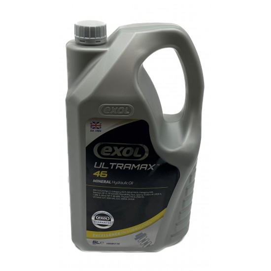 Exol Ultramax ISO 46 Hydraulic Oil 5 Litres