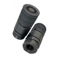 3/8" Flat Face Quick Release Hydraulic Female Coupling 3/8" Flat Face Quick Release Hydraulic Female Coupling