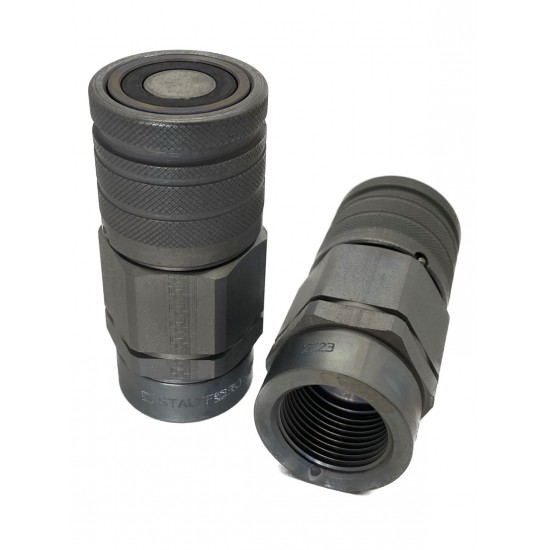 3/4" Flat Face Quick Release Hydraulic Female Coupling