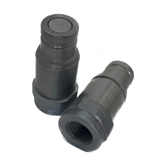 3/8" Flat Face Quick Release Hydraulic Male Coupling