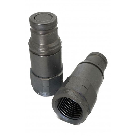 1/2" Flat Face Quick Release Hydraulic Male Coupling