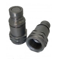 3/4" Flat Face Quick Release Hydraulic Male Coupling 3/4" Flat Face Quick Release Hydraulic Male Coupling