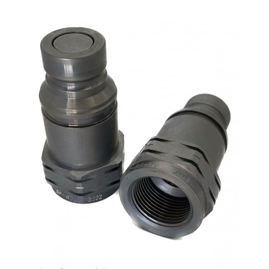 3/4" Flat Face Quick Release Hydraulic Male Coupling
