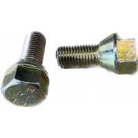 Wheel Bolt M12 x 1.5 x 24mm (19mm Short Head) Conical Genuine - Same part as ZZ8295
