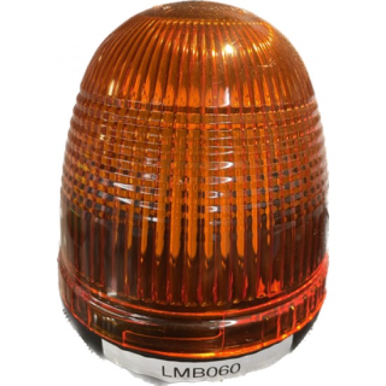 Amber Ultra Bright Beacon  Single Bolt  LED