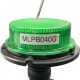 Green Flexi DIN Fitting Low Profile LED Beacon