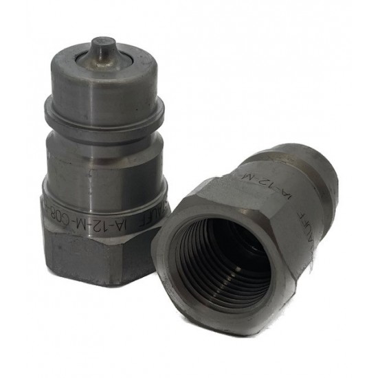 1/2" Quick Release Hydraulic Male Coupling